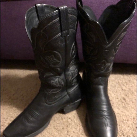 heritage r toe western boot